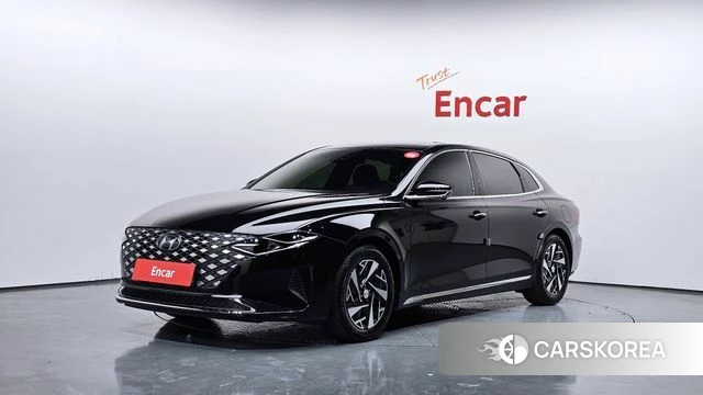 Hyundai The New Grandeur IG Hybrid 2022 Черный из Кореи