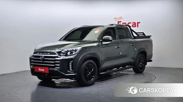 Ssangyong The New Rexton Sports Cannes 2022 Темно-зеленый из Кореи