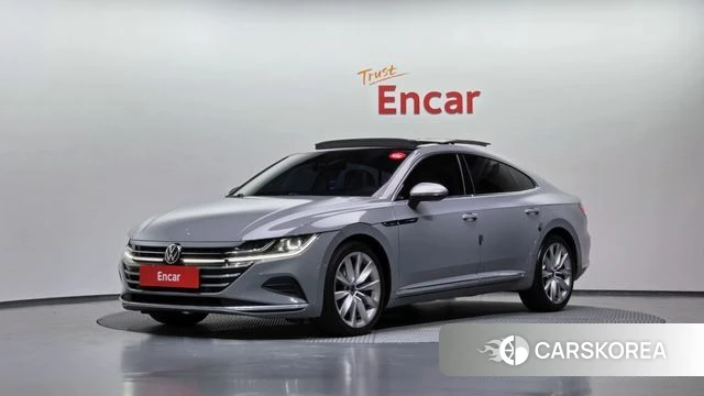 Volkswagen Arteon 2022 Серебристо-серый из Кореи