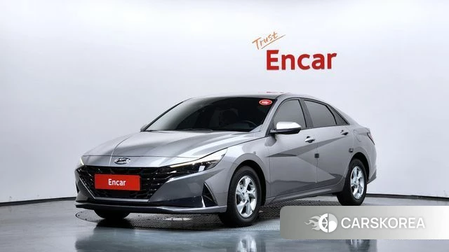 Hyundai Avante (CN7) 2020 Серебристо-серый из Кореи