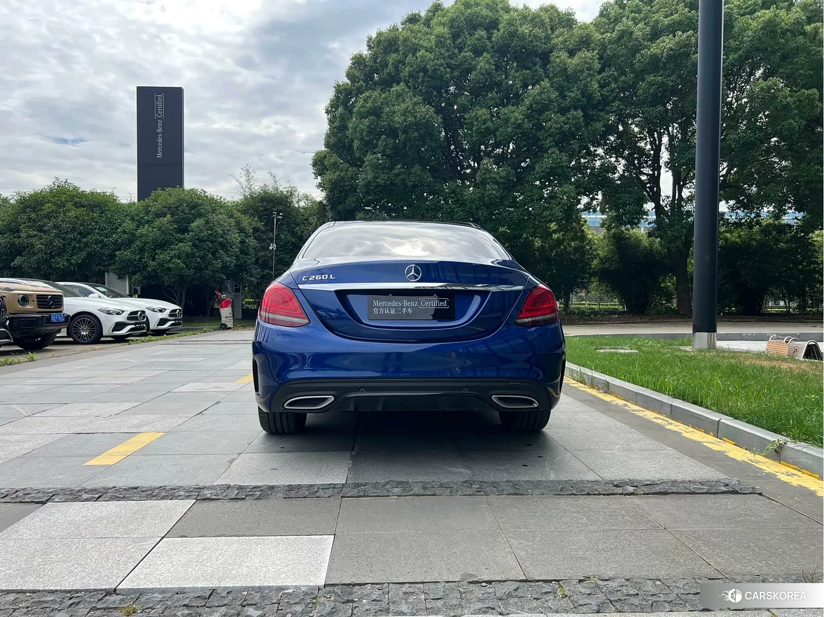 Mercedes-Benz Class C 2020 Синий из Китая