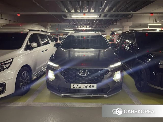 Hyundai Santa Fe TM 2018 Серый из Кореи