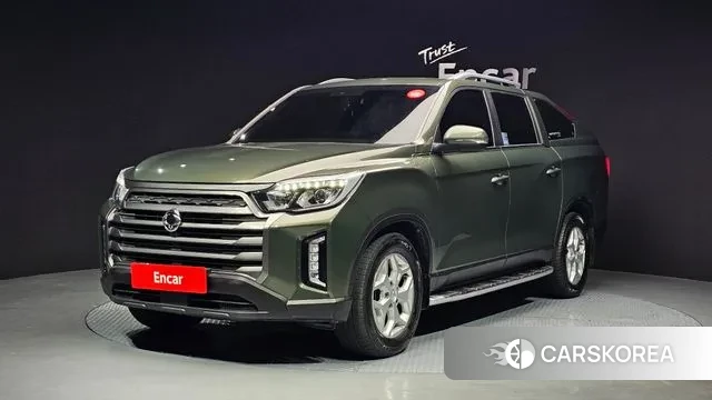 Ssangyong The New Rexton Sport 2023 Светло-зеленый из Кореи