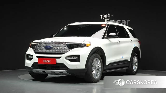 Ford Explorer 6th Generation 2021 Белый из Кореи