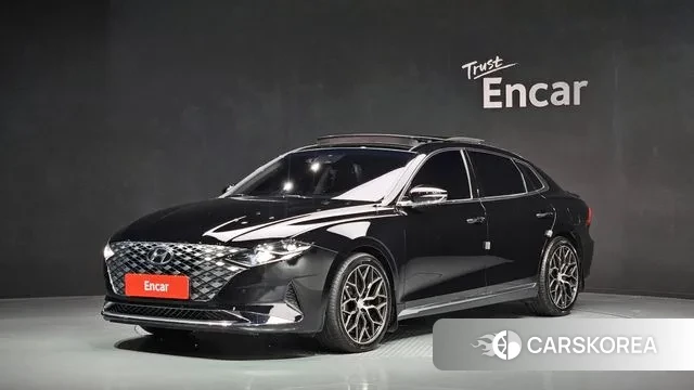 Hyundai The New Grandeur IG Hybrid 2020 Черный из Кореи