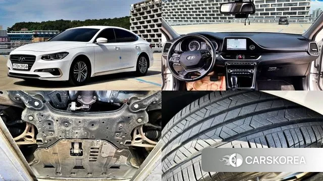 Hyundai Grandeur IG 2018 Белый из Кореи
