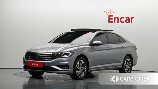 Volkswagen 7th Generation of Jetta 2020 Серебристо-серый из Кореи