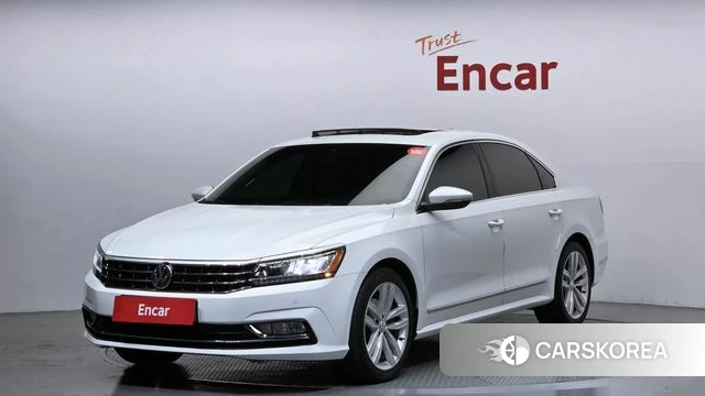 Volkswagen The New Passat 2018 Белый из Кореи