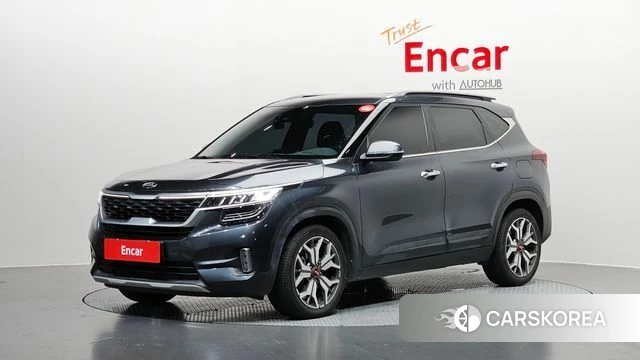 Kia Seltos 2020 Серый из Кореи