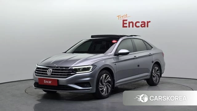 Volkswagen 7th Generation of Jetta 2020 Серебристо-серый из Кореи