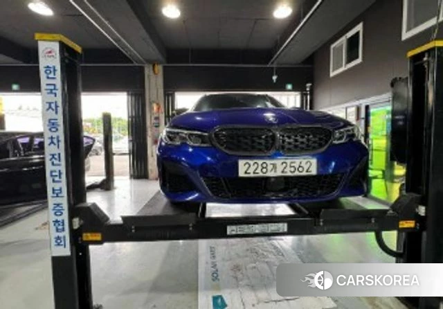 BMW 3 Series (G20) 2021 Синий из Кореи
