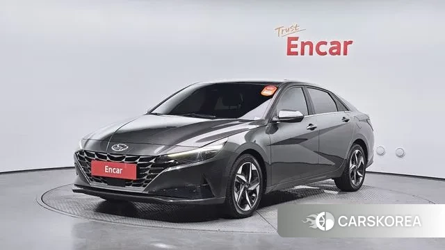 Hyundai Avante (CN7) 2021 Серый из Кореи