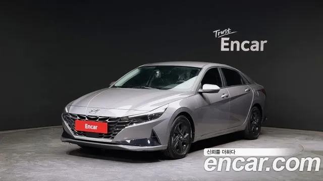 Hyundai Avante Hybrid (CN7) 2020 Серый из Кореи