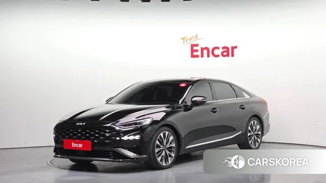 Kia K8 2021 Черный из Кореи