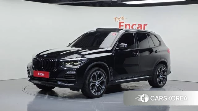 BMW X5 (G05) 2021 Черный из Кореи