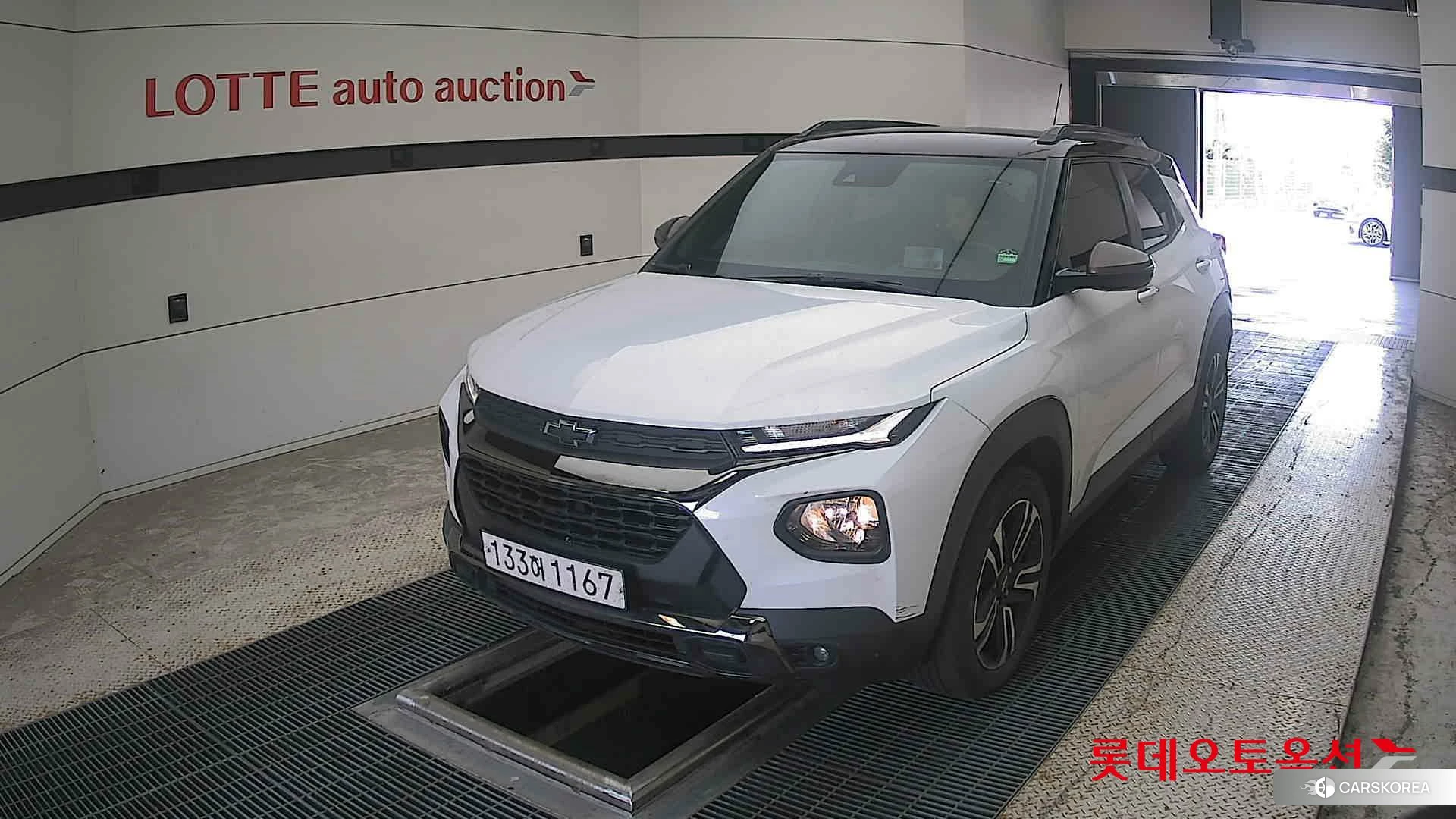 Korea G M TrailBlazer 1.35 Turbo FWD 2022 Белый из Кореи