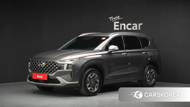 Hyundai The New Santa Fe 2022 Серый из Кореи