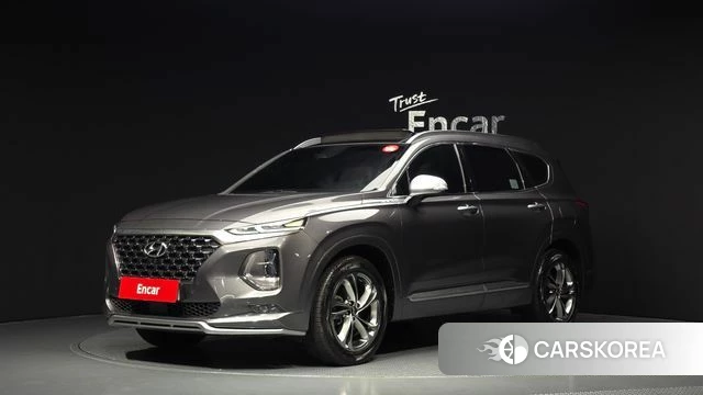 Hyundai Santa Fe TM 2019 Серый из Кореи
