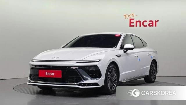 Hyundai Sonata D Edge Hybrid (DN8) 2024 Белый из Кореи