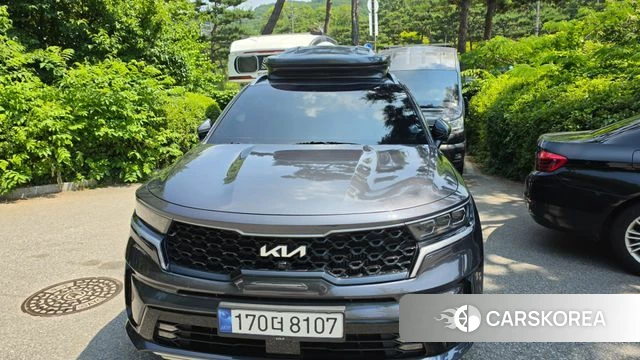 Kia Sorento 4th Generation 2021 Серый из Кореи