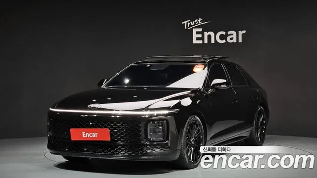 Hyundai Grandeur (GN7) 2023 Черный из Кореи