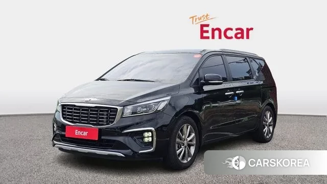 Kia The New Carnival 2019 Черный из Кореи