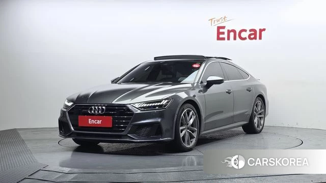 Audi A7 (4K) 2021 Серый из Кореи
