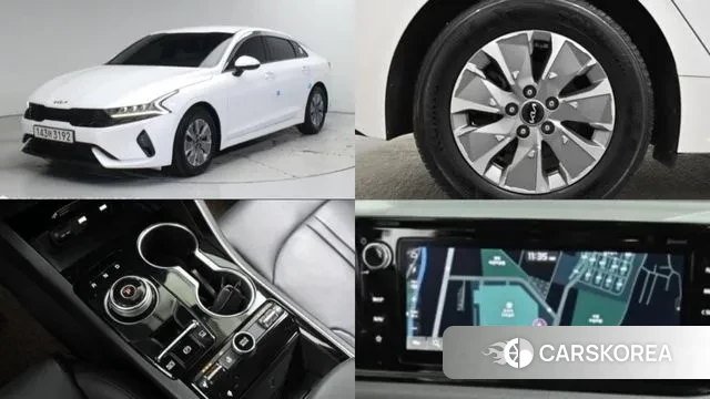 Kia K5 Hybrid 3rd Generation 2023 Белый из Кореи