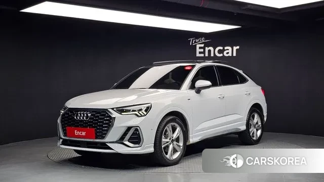 Audi Q3 (F3) 2022 Белый из Кореи