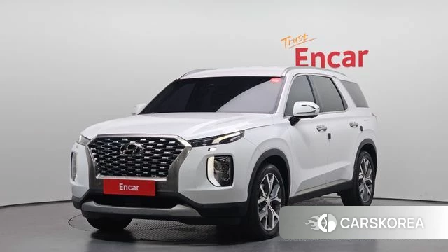 Hyundai Palisade 2022 Белый из Кореи