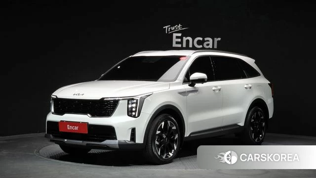 Kia The New Sorento 4th Generation 2024 Белый из Кореи