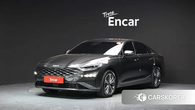 Kia K8 Hybrid 2022 Серый из Кореи