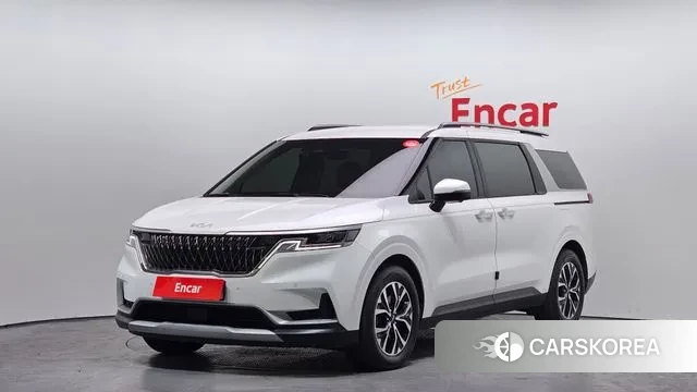 Kia Carnival 4th generation 2023 Белый из Кореи