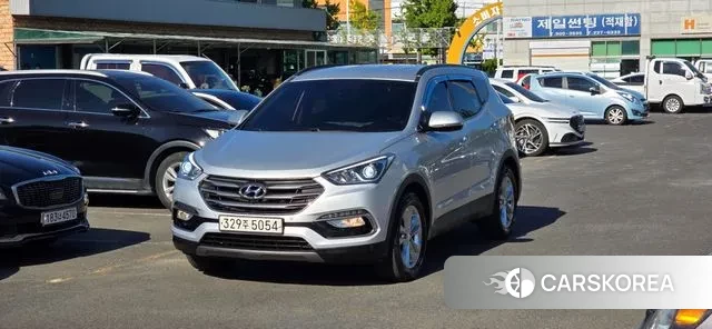Hyundai Santa Fe The Prime 2018 Серебряный из Кореи