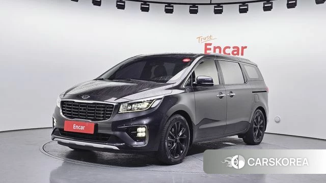 Kia The New Carnival 2019 Черный из Кореи