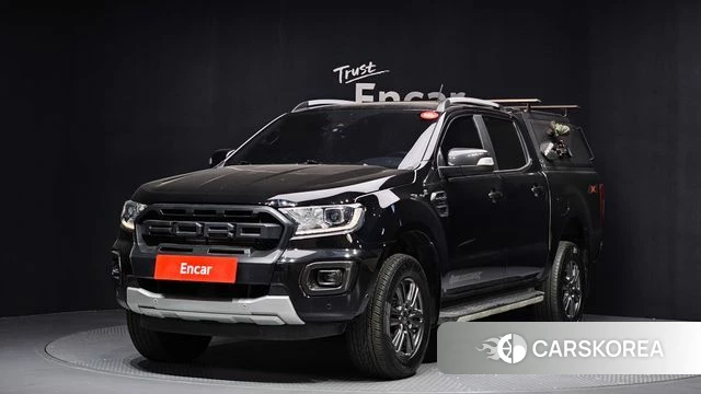 Ford Ranger 3rd Generation 2022 Черный из Кореи