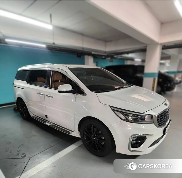 Kia The New Carnival 2018 Белый из Кореи