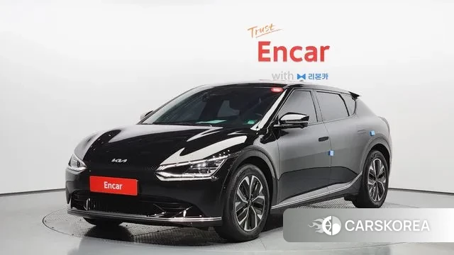 Kia EV6 2022 Черный из Кореи