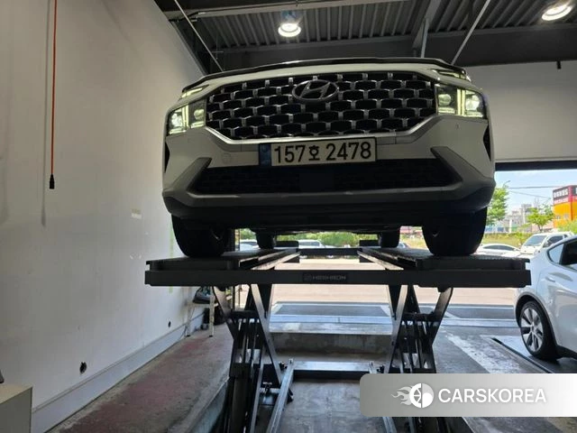 Hyundai The New Santa Fe 2021 Белый из Кореи