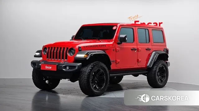 Jeep Wrangler (JL) 2023 Красный из Кореи