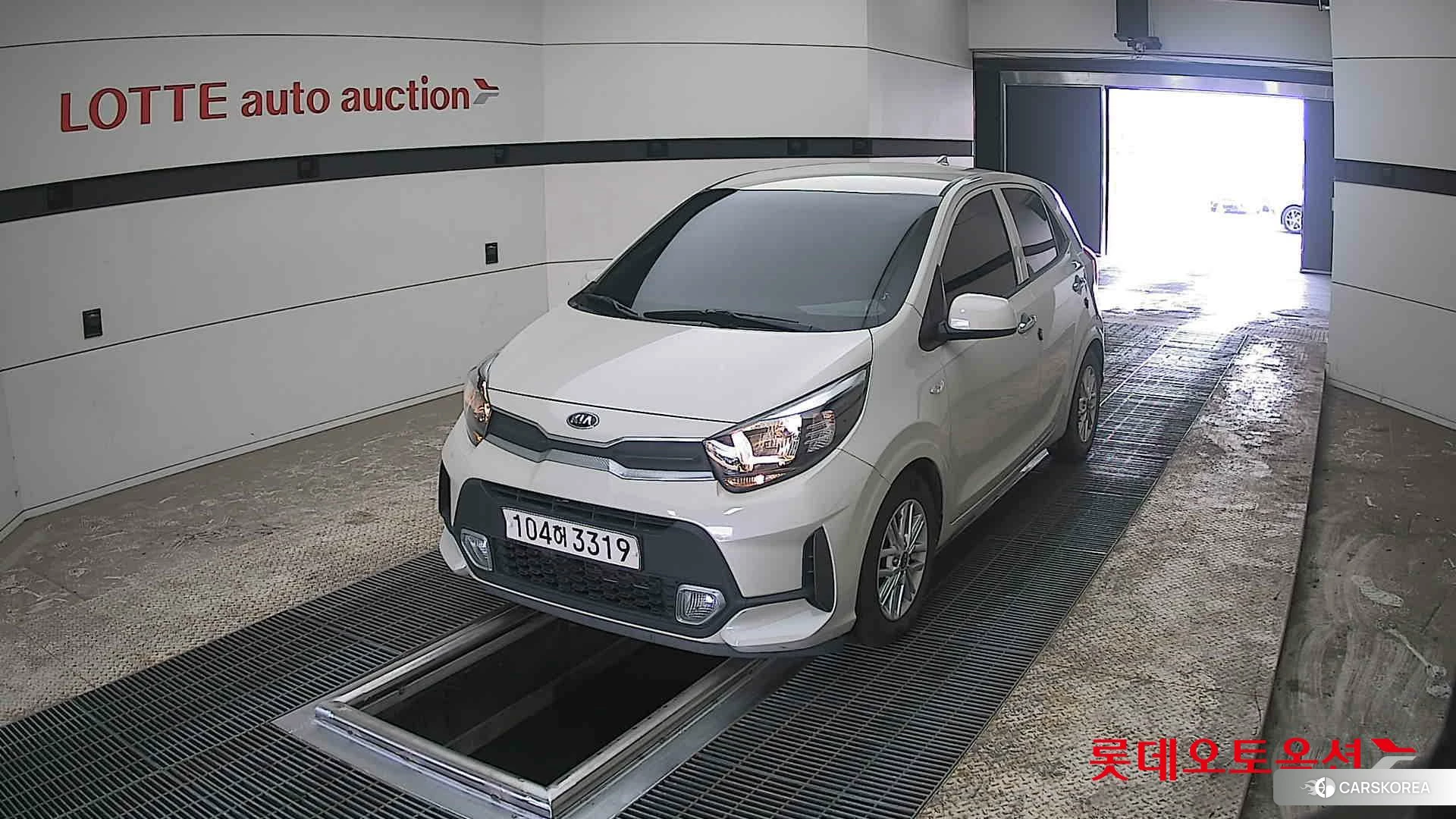 Kia Morning 2021 Milky Beige из Кореи