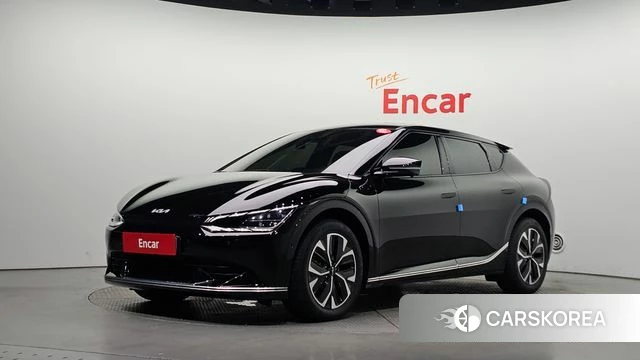 Kia EV6 2023 Черный из Кореи