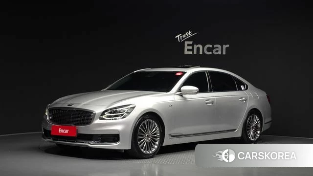 Kia More K9 2018 Серебряный из Кореи