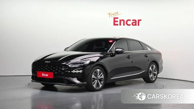 Kia K8 Hybrid 2021 Черный из Кореи