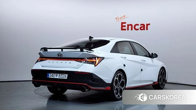 Hyundai The New Avante (CN7) 2025 Белый из Кореи