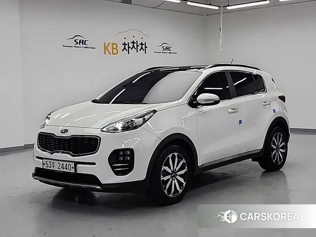 Kia Sportage 4th Generation 2018 Белый из Кореи