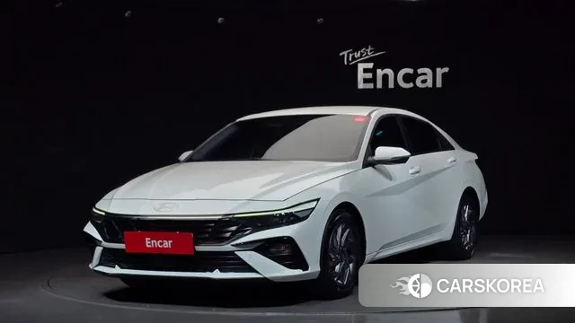 Hyundai The New Avante (CN7) 2024 Белый из Кореи