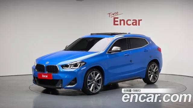 BMW X2 (F39) 2022 Синий из Кореи