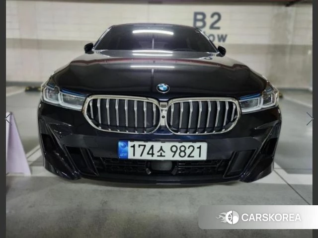 BMW 6 Series GT (G32) 2023 Черный из Кореи