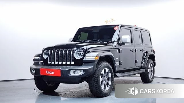 Jeep Wrangler (JL) 2021 Черный из Кореи